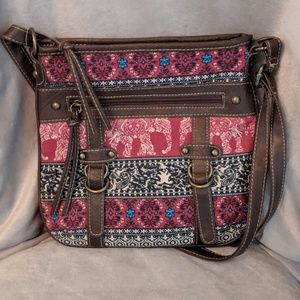 Crossbody tribal elephant